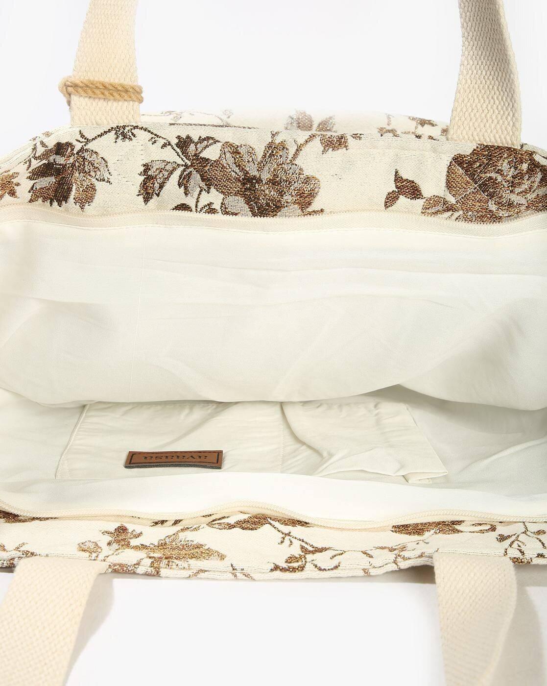 Women Floral Print Tote Bag
