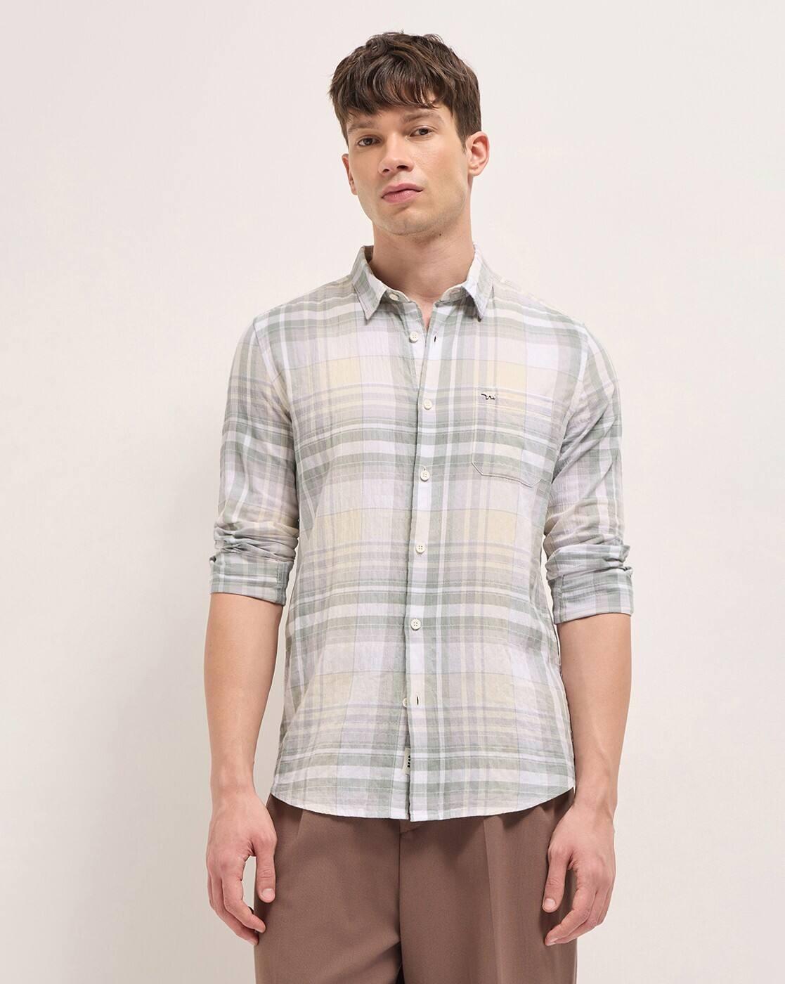 Checks Slim Fit Shirt