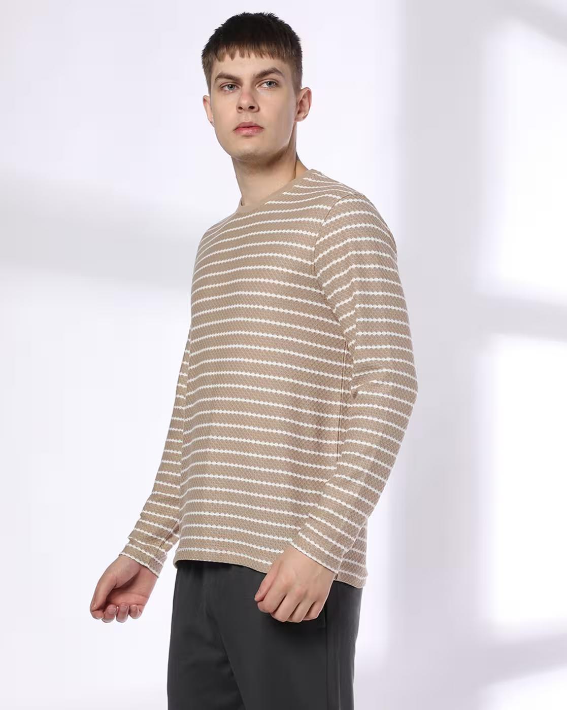 REVERSE JACQ POPCORN ULT FULLS, KHAKI, L