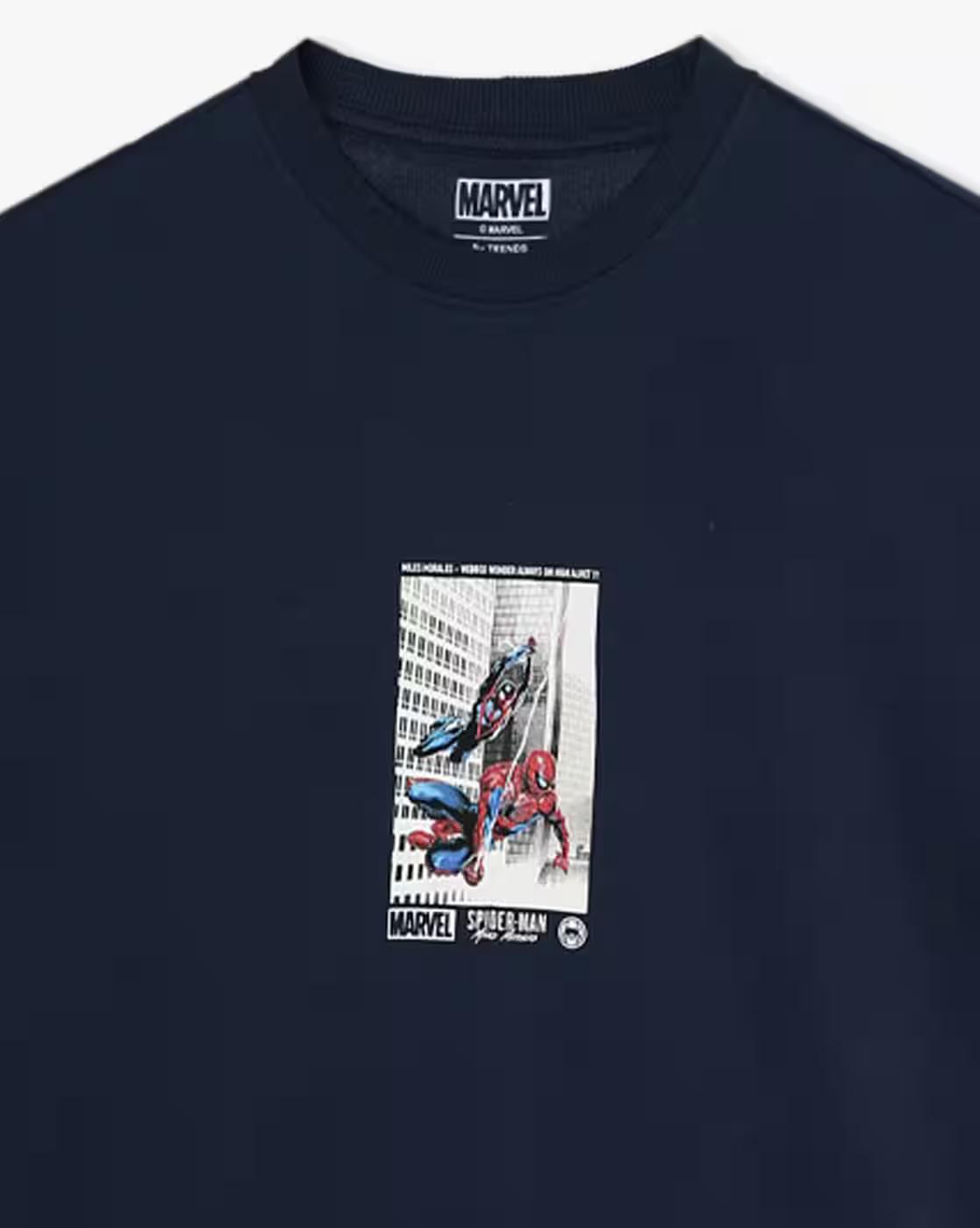 SPIDER MAN, NAVY, 15-16Y