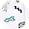 FS AOP SHIRT, WHITE, 3-4Y