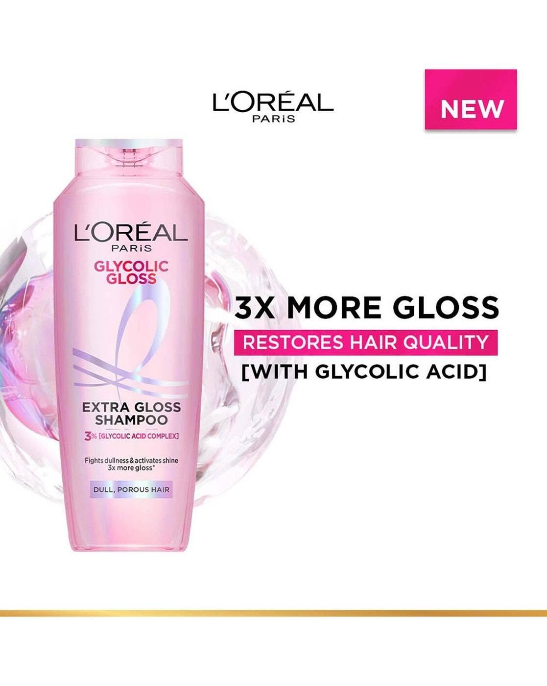 Glycolic Gloss Shampoo for 3X Shine