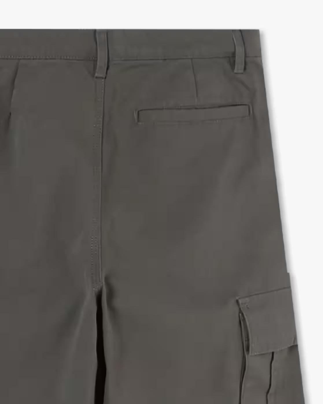 Boys Straight Fit Cotton Cargo