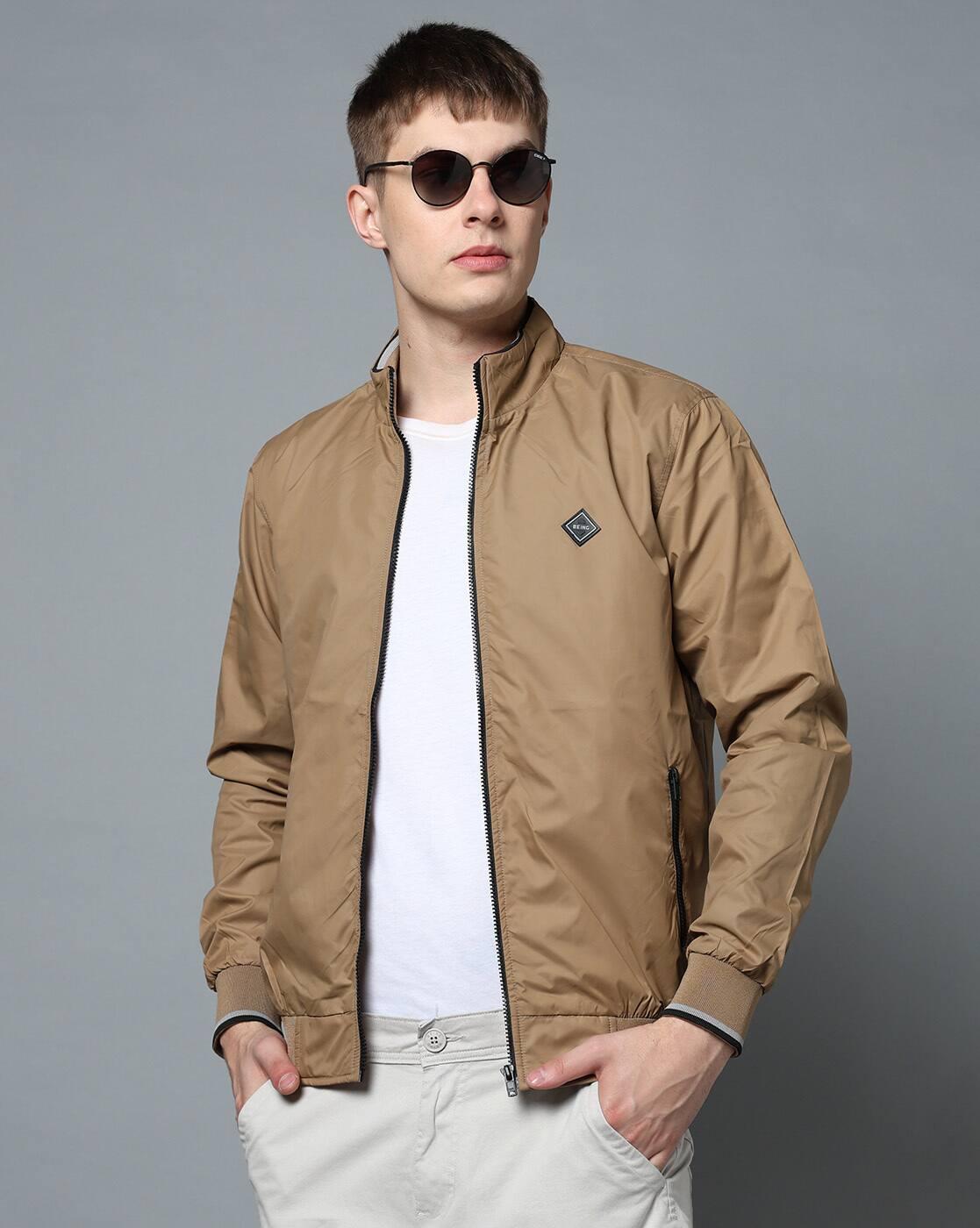Men Regular Fit Jacket