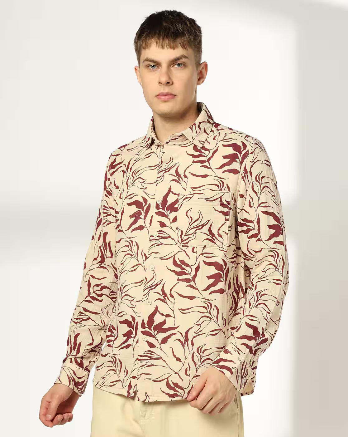 Men All-Over Print Regular Fit Shirt