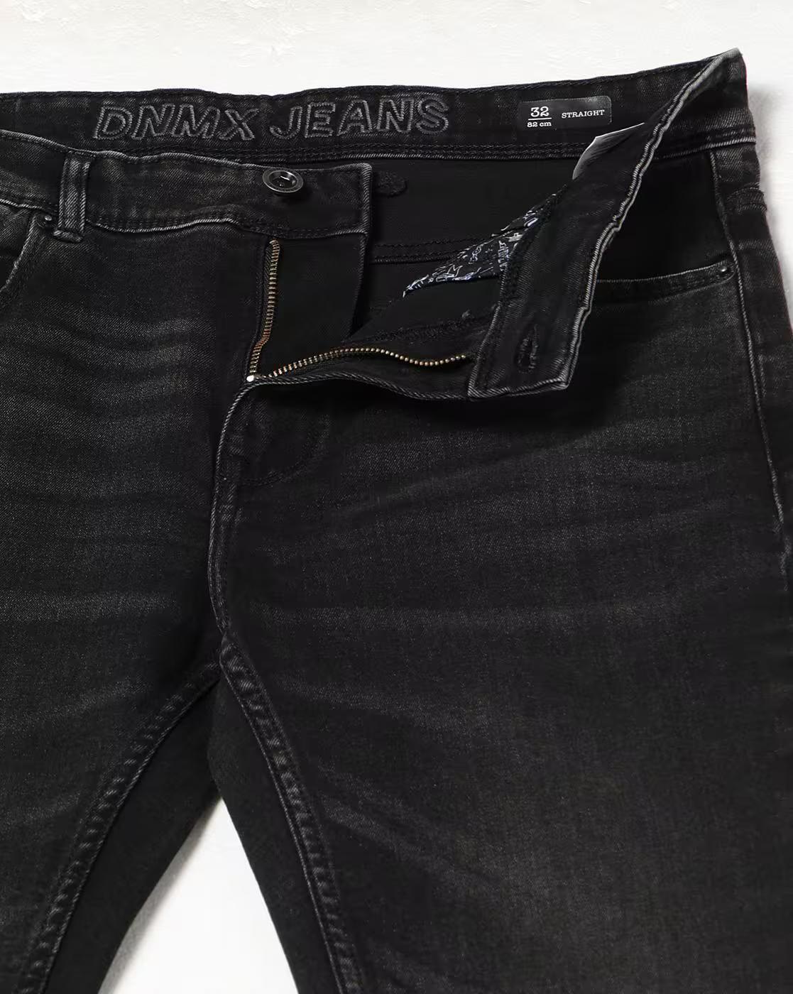 Men Mid-Rise Straight Jeans