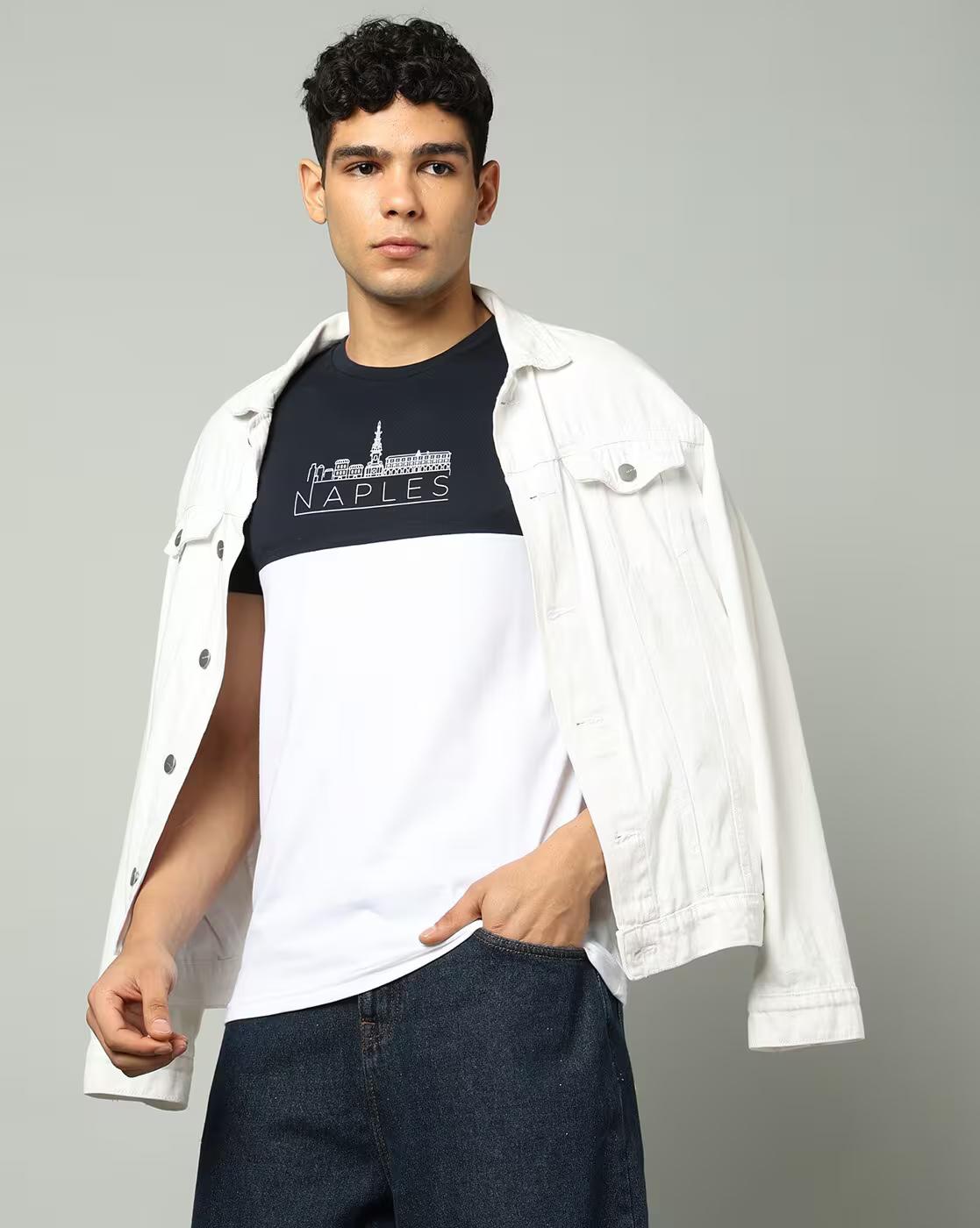 Men Graphic Print Regular Fit T-Shirt