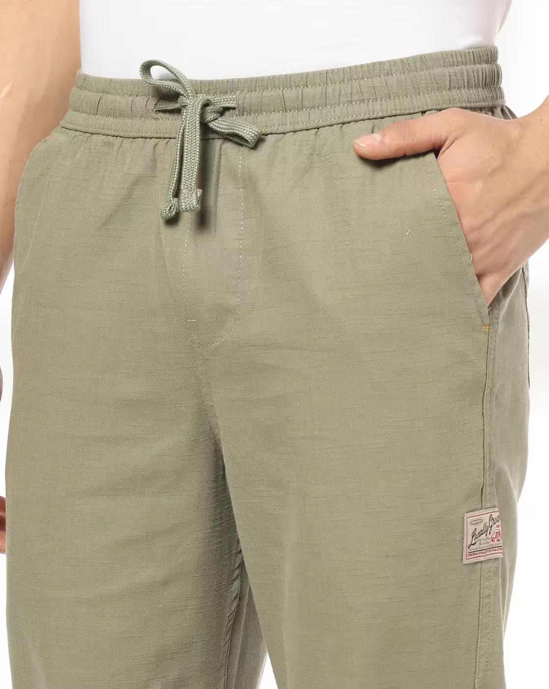 basic jogger, OLIVE, 36