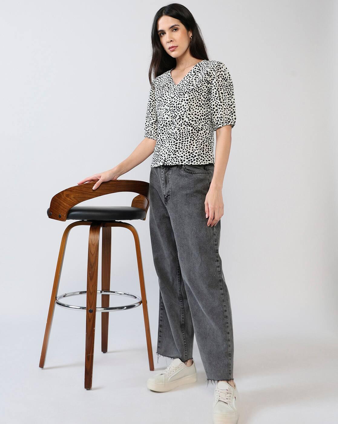 Men Animal Print Regular Fit Top