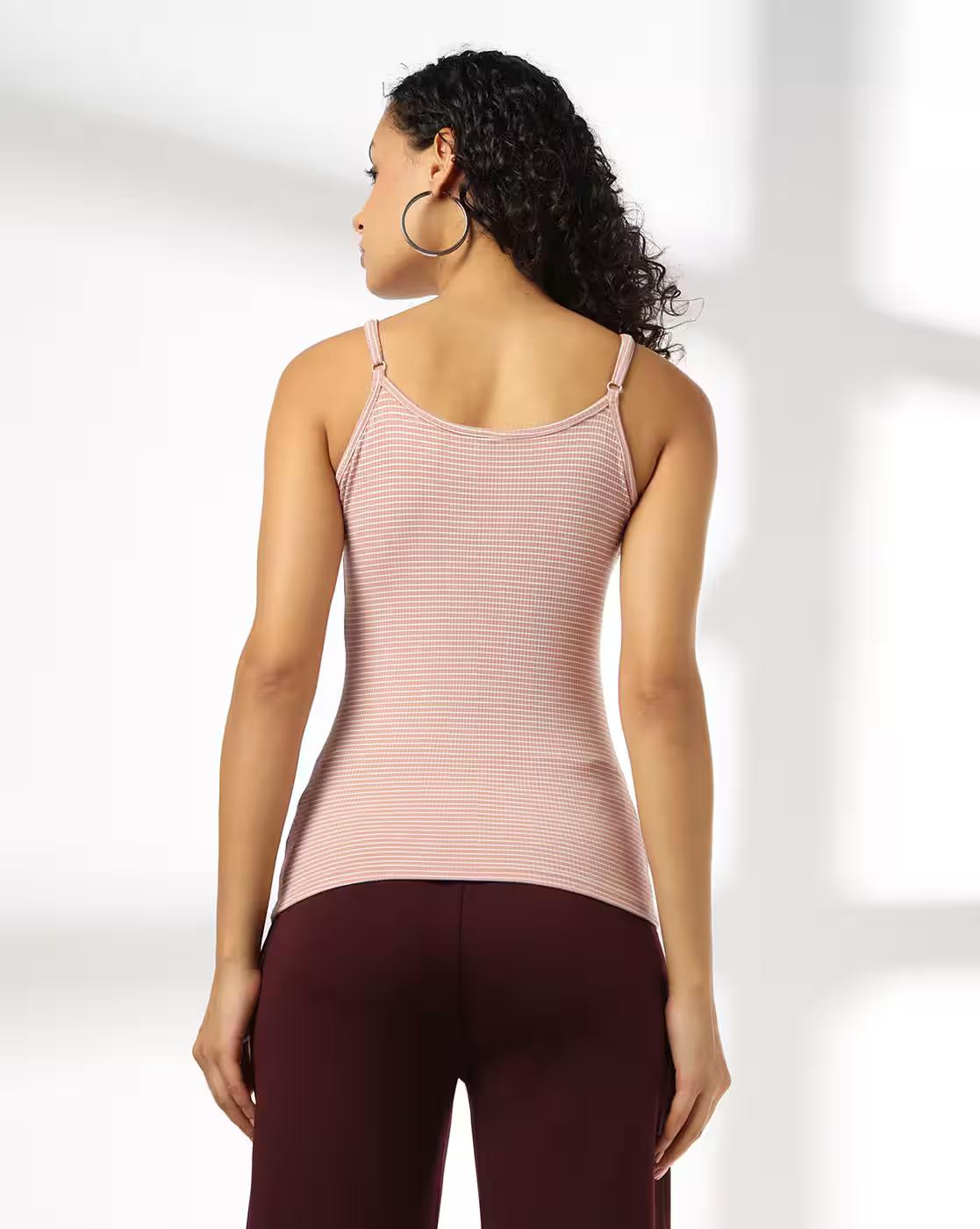 Women Striped Slim Fit Camisole