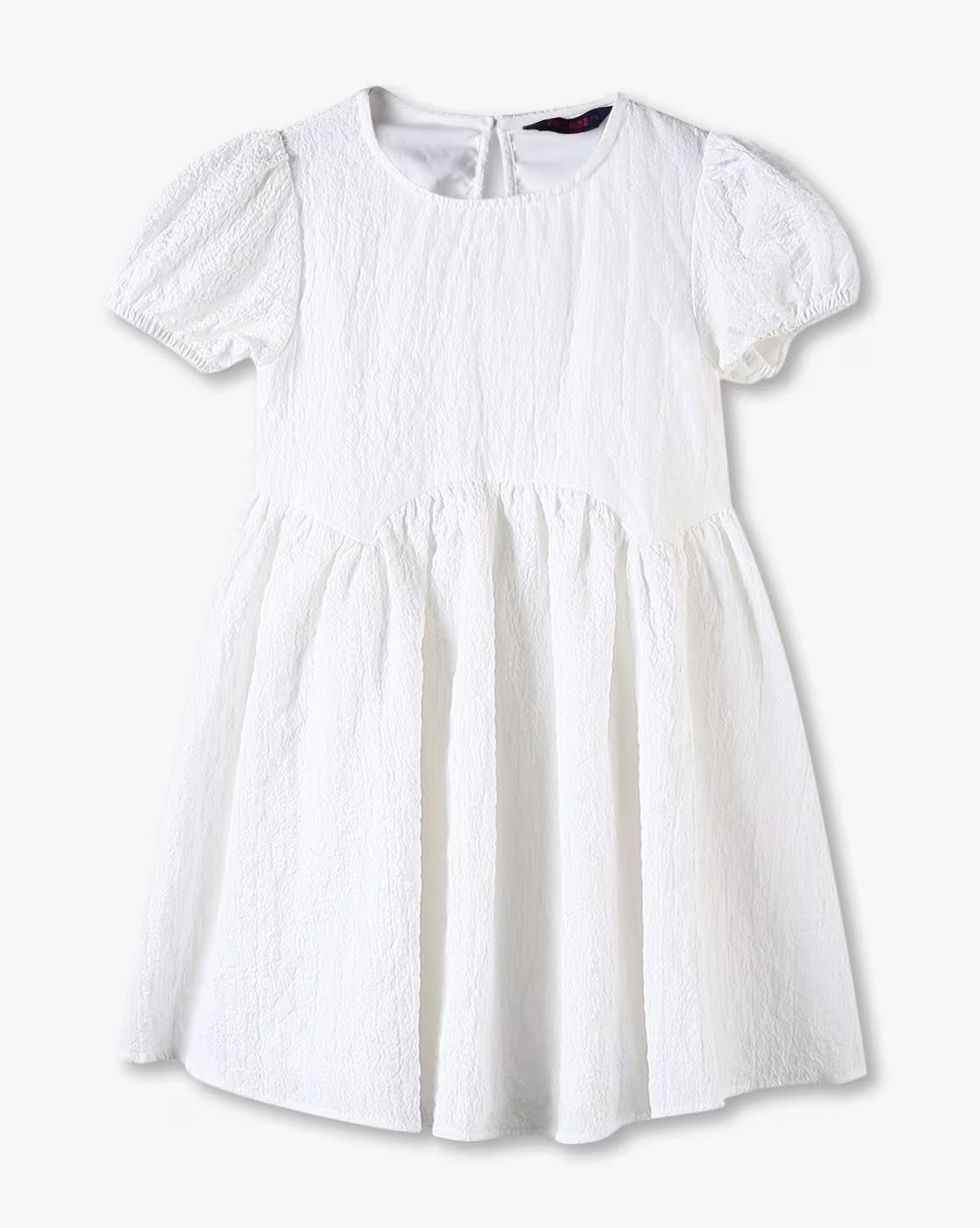 Girls Fit & Flare Dress with Jacket