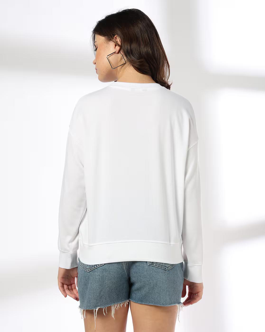 BLOEMENMARKT, WHITE, XL