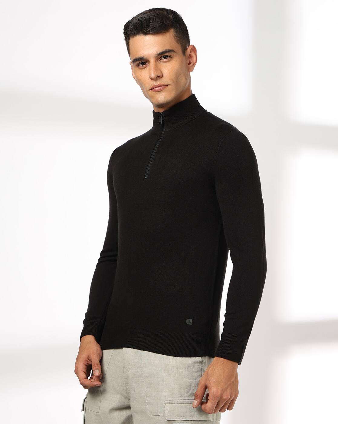 Men Slim Fit Pullover
