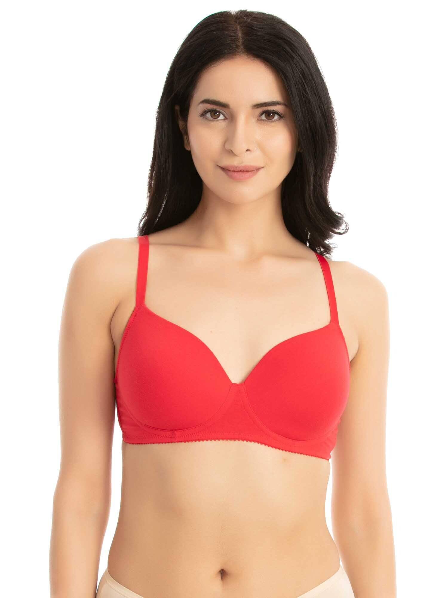 Padded Non-Wired 3/4Th Coverage T-Shirt Bra