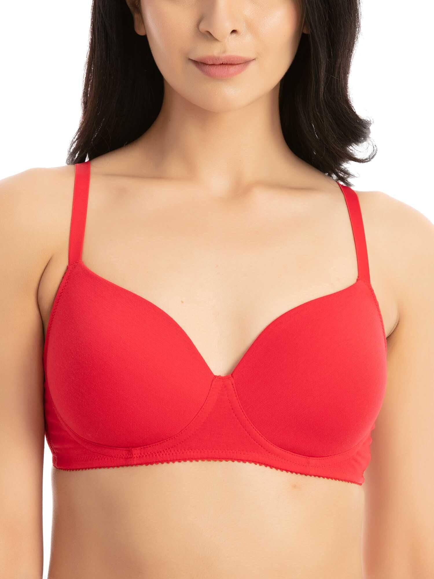 Padded Non-Wired 3/4Th Coverage T-Shirt Bra