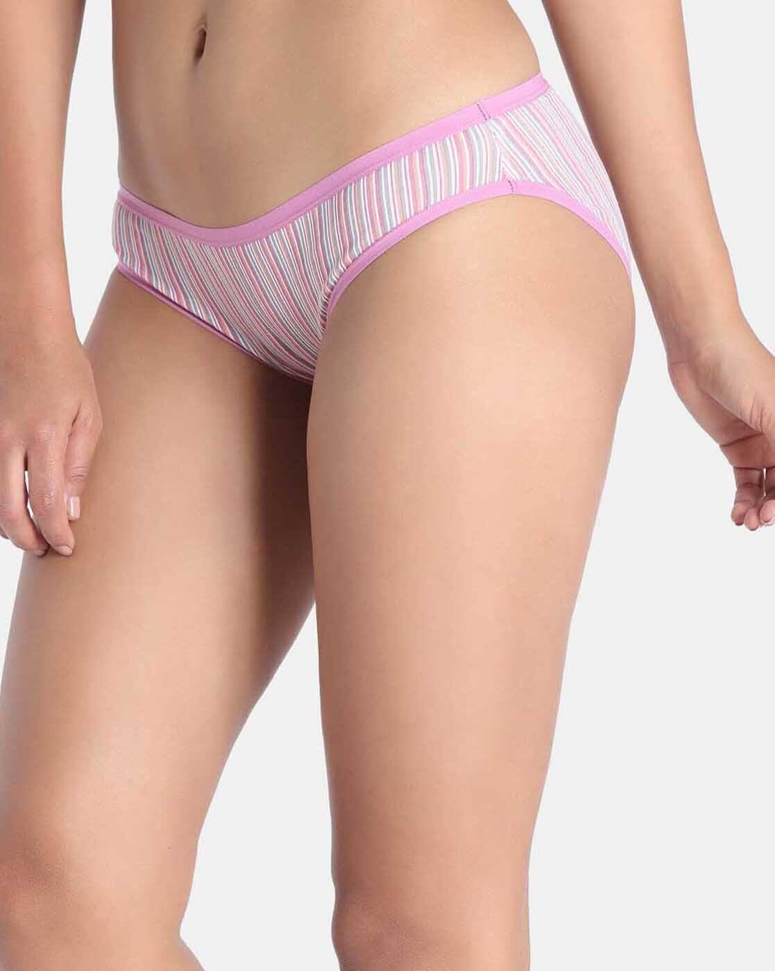 Pack Of 3 Low Rise Full Coverage Hipster Panties