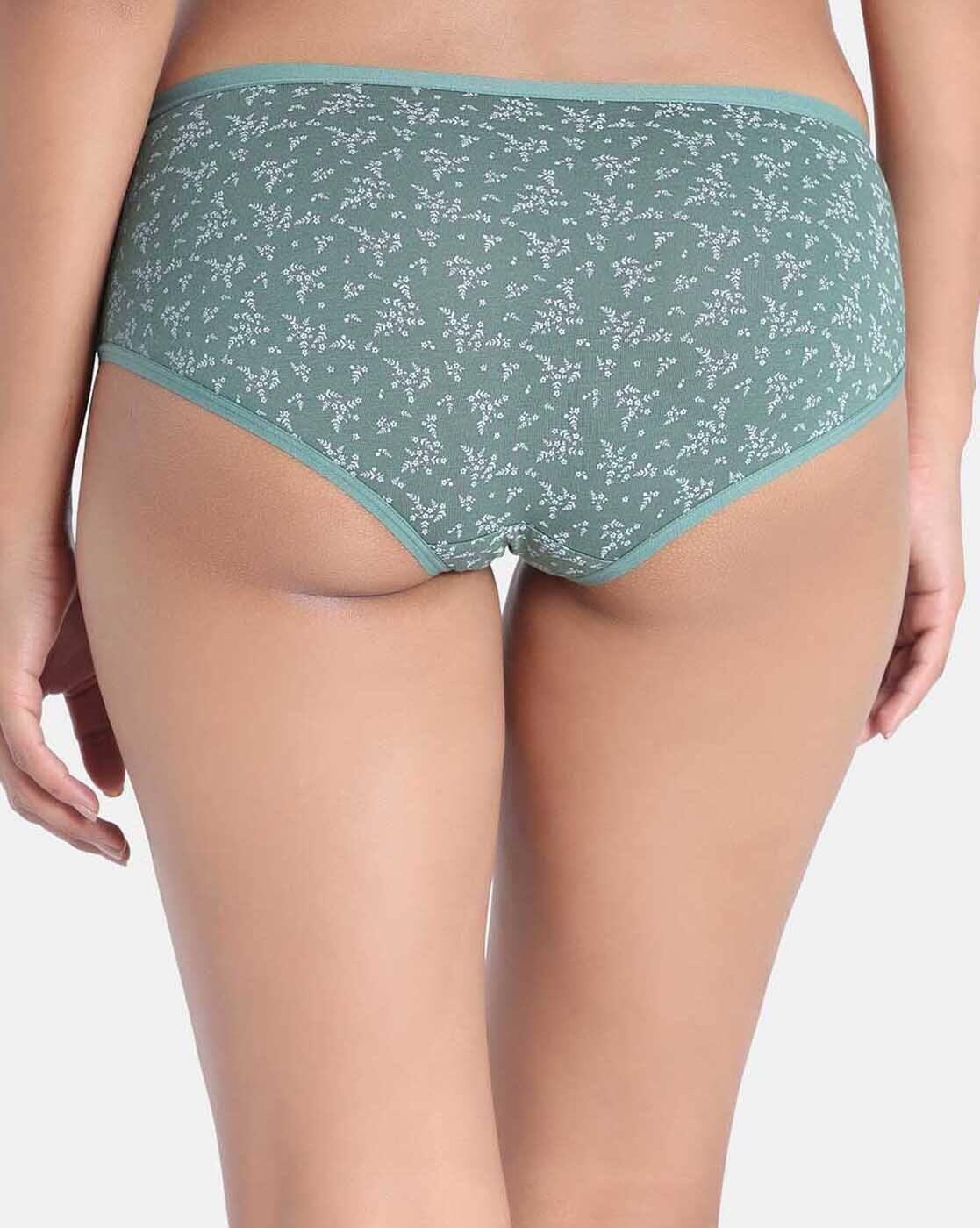 Pack Of 3 Low Rise Full Coverage Hipster Panties