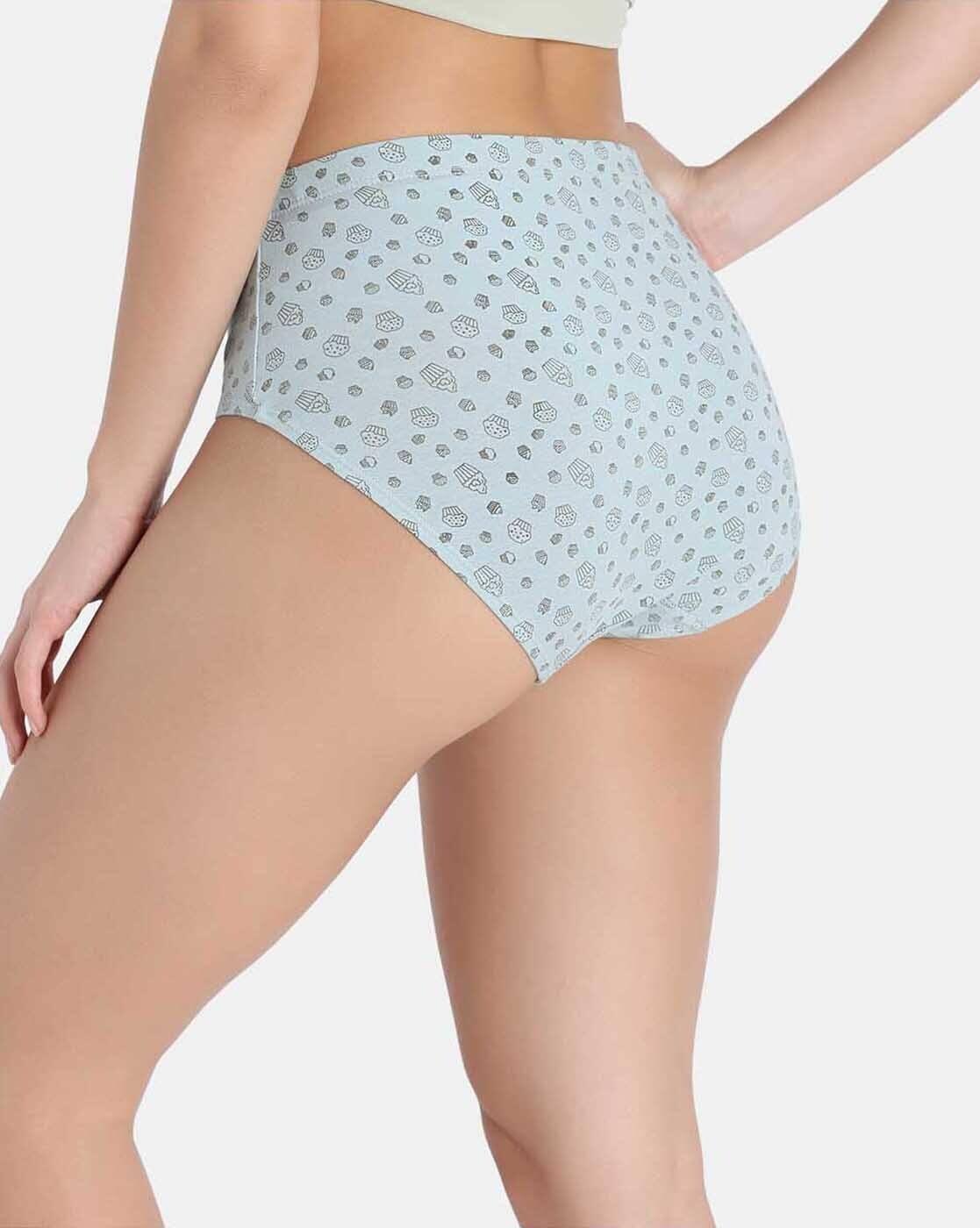 Medium Rise Full Coverage Hipster Panties