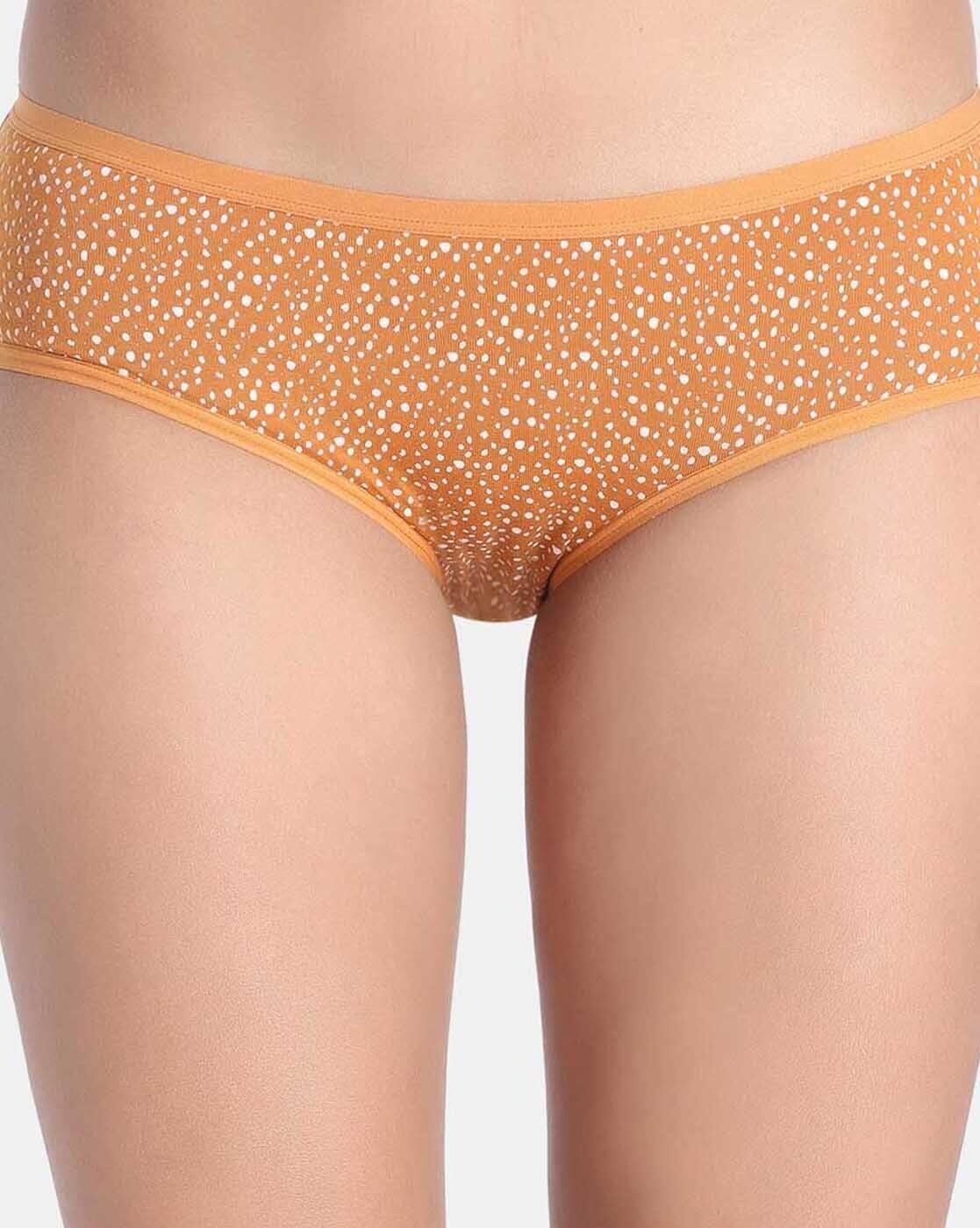 Pack Of 3 Low Rise Full Coverage Hipster Panties