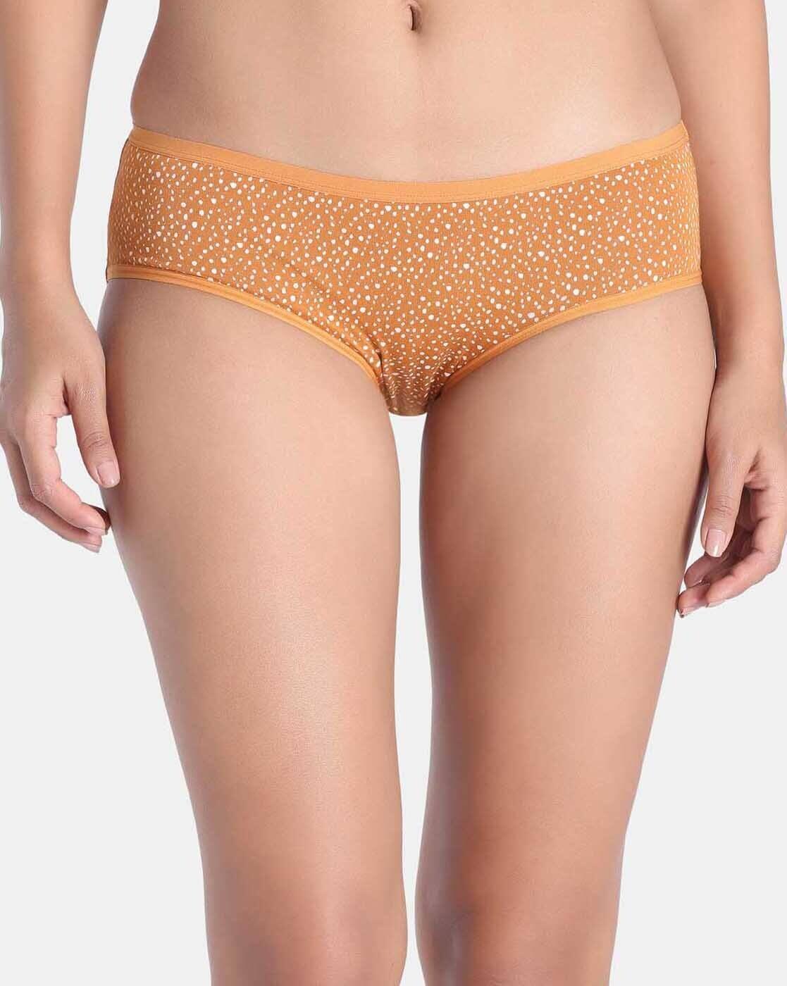 Pack Of 3 Low Rise Full Coverage Hipster Panties