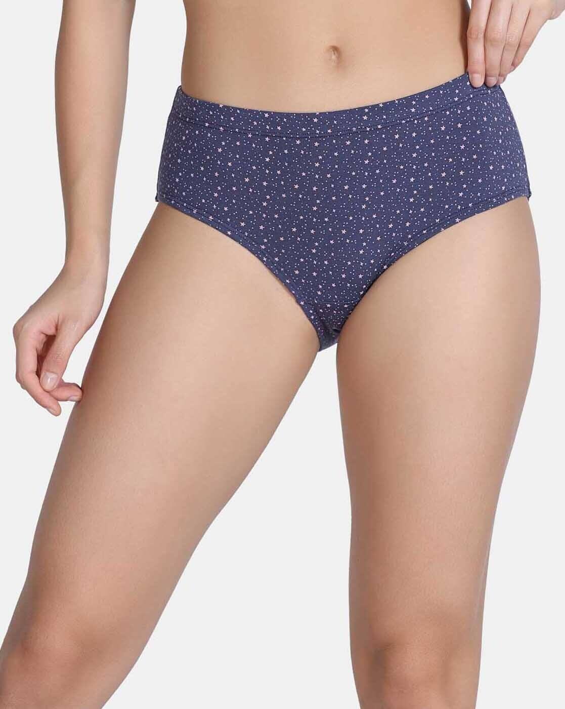 Medium Rise Full Coverage Hipster Panties