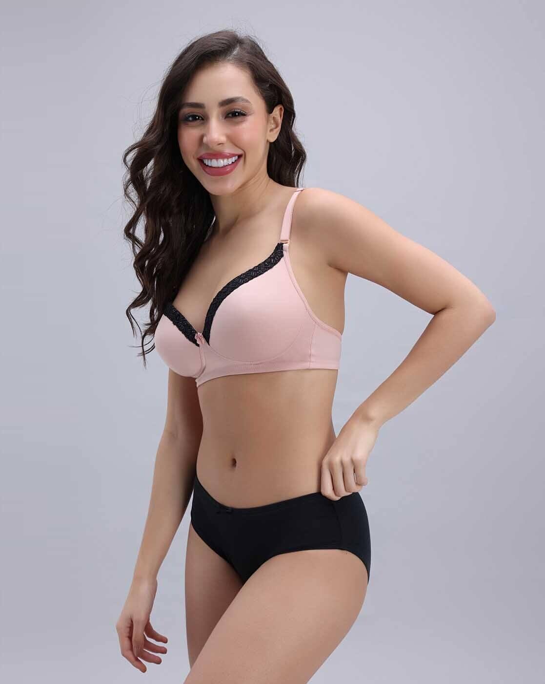 Padded Non-Wired 3/4Th Coverage T-Shirt Bra