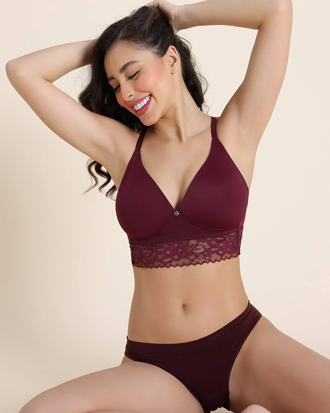 Padded Non-Wired 3/4Th Coverage T-Shirt Bra