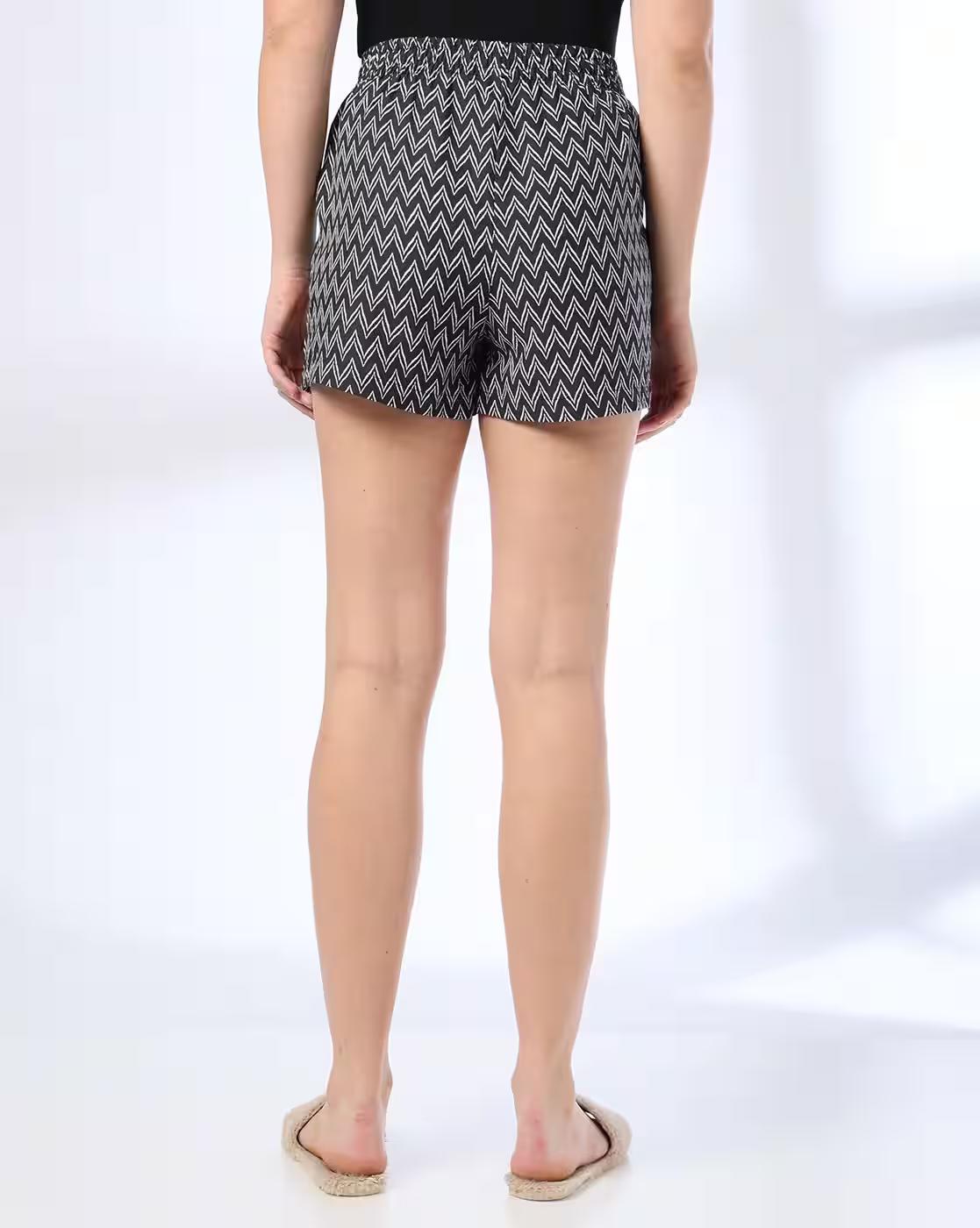 P02 Shorts Rayon, MULTI, L