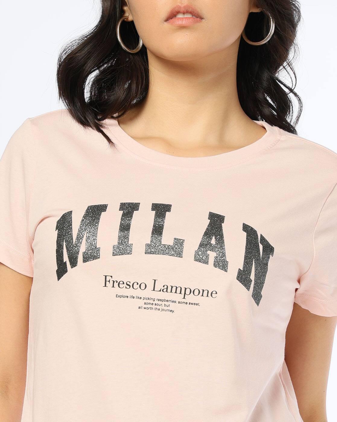 MILAN REGULAR CROP BODY, PEACH, L