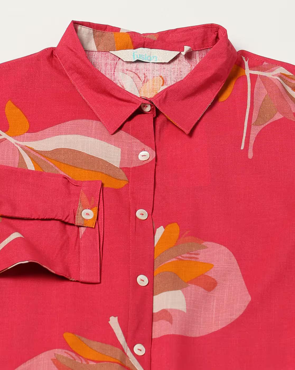 Women Floral Print Straight Kurta
