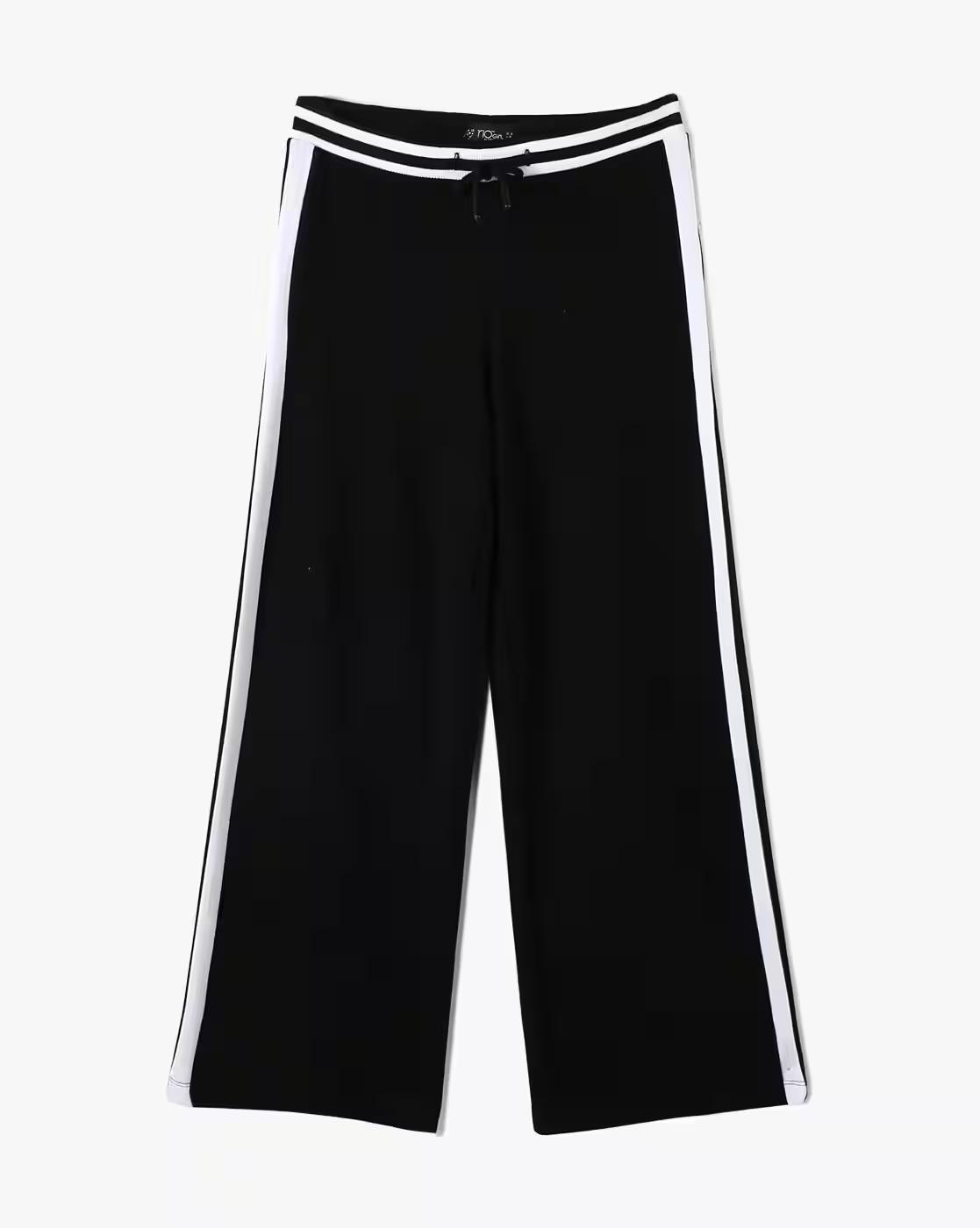 Girls Flared Pants with Drawstring Waist
