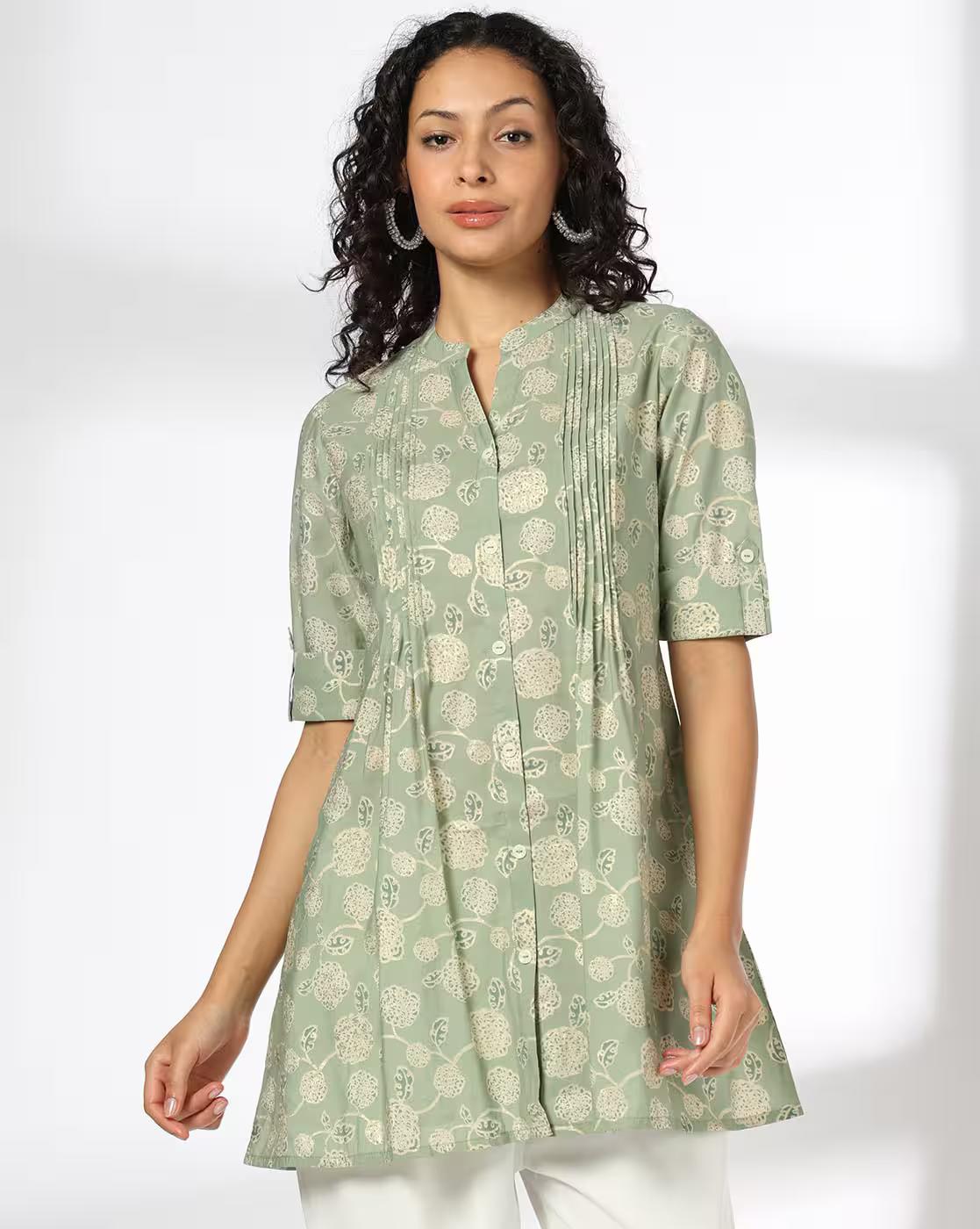 ULTIMATE KURTI, MINT, L