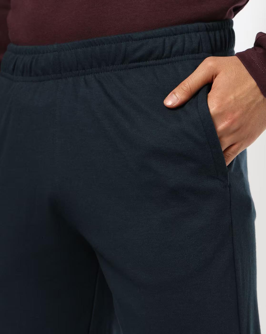 Men Regular Fit Mid-Rise Track Pants