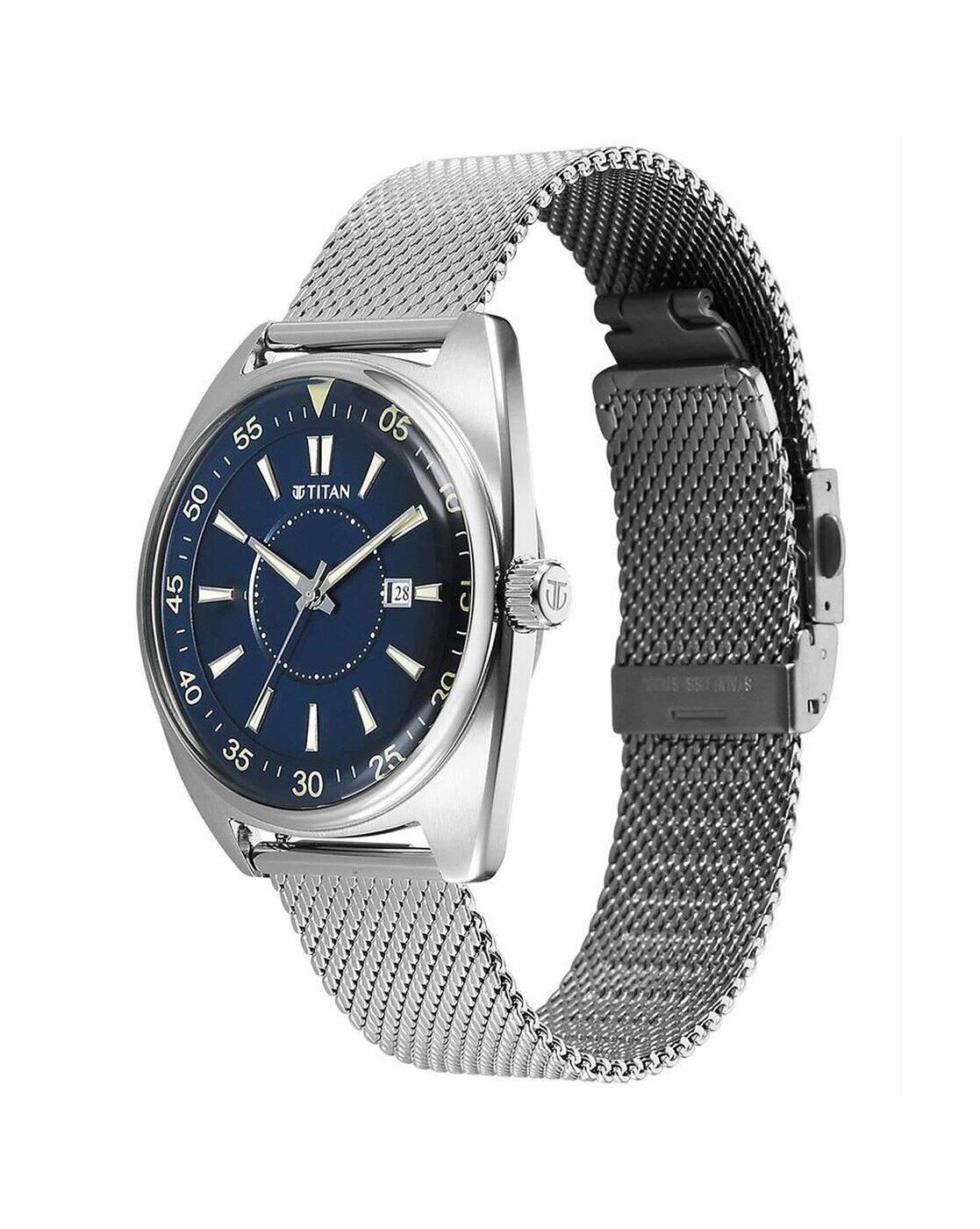 Men Classique Tonneau Analogue Watch with Stainless Steel Strap-90211SM01