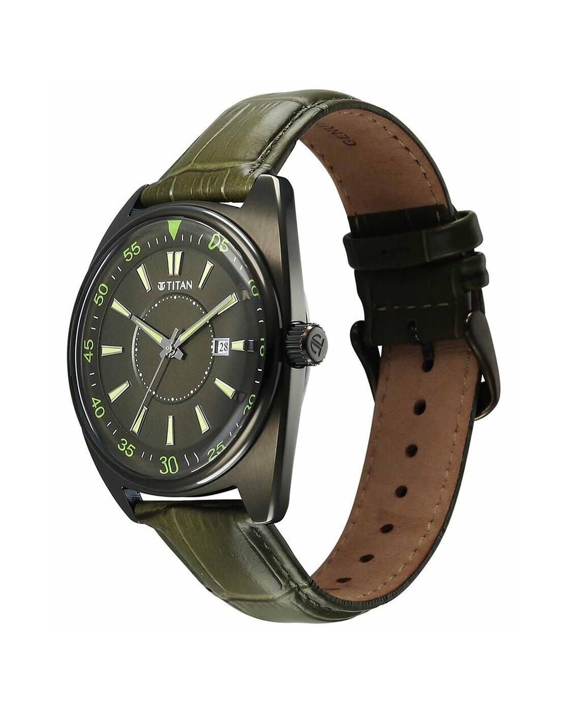 Men Classique Tonneau Analogue Watch with Leather Strap-90211QL01