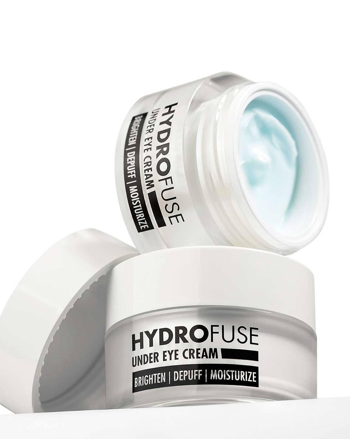 Hydro Fuse Under Eye Cream Reduces Puffiness Dark Circles Brightens Hydrates Moisturizes