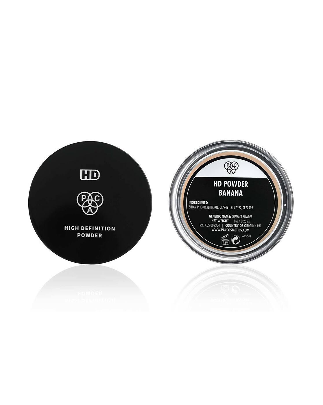 HD Powder Absorbs Oil Shine Ultra Blurring Matte Finish Prevents Flashbacks - Banana