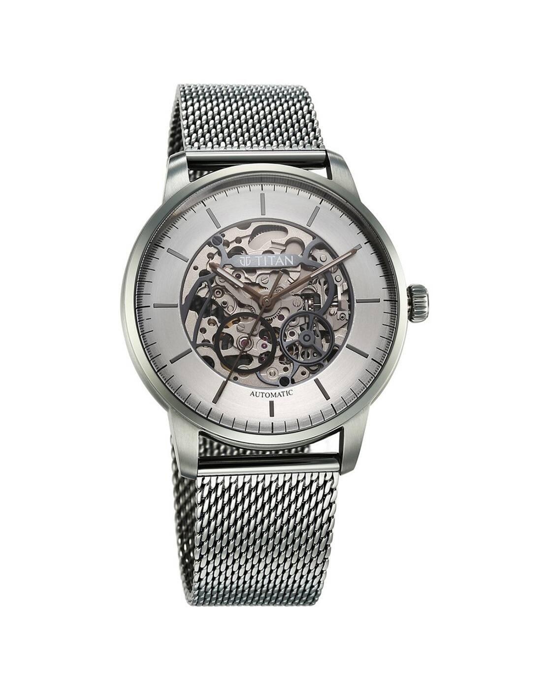 Men Upgrade Stainless Steel Strap Automatic Watch-90110QM02