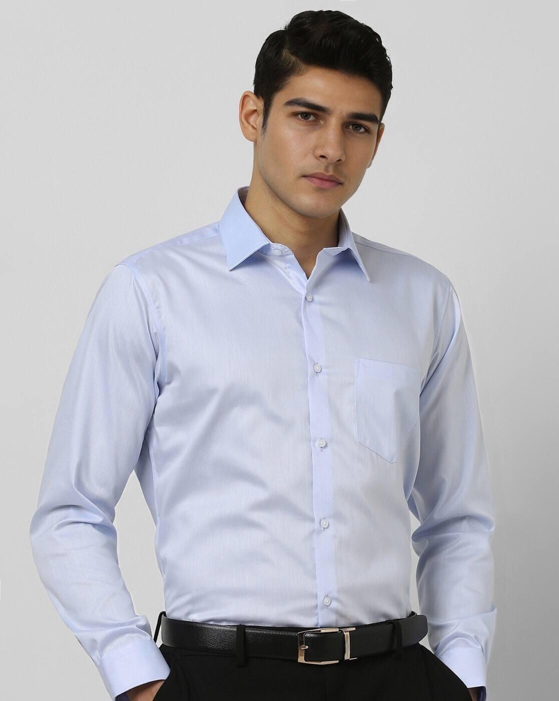 Men Patterned Regular Fit Shirt with Patch Pocket