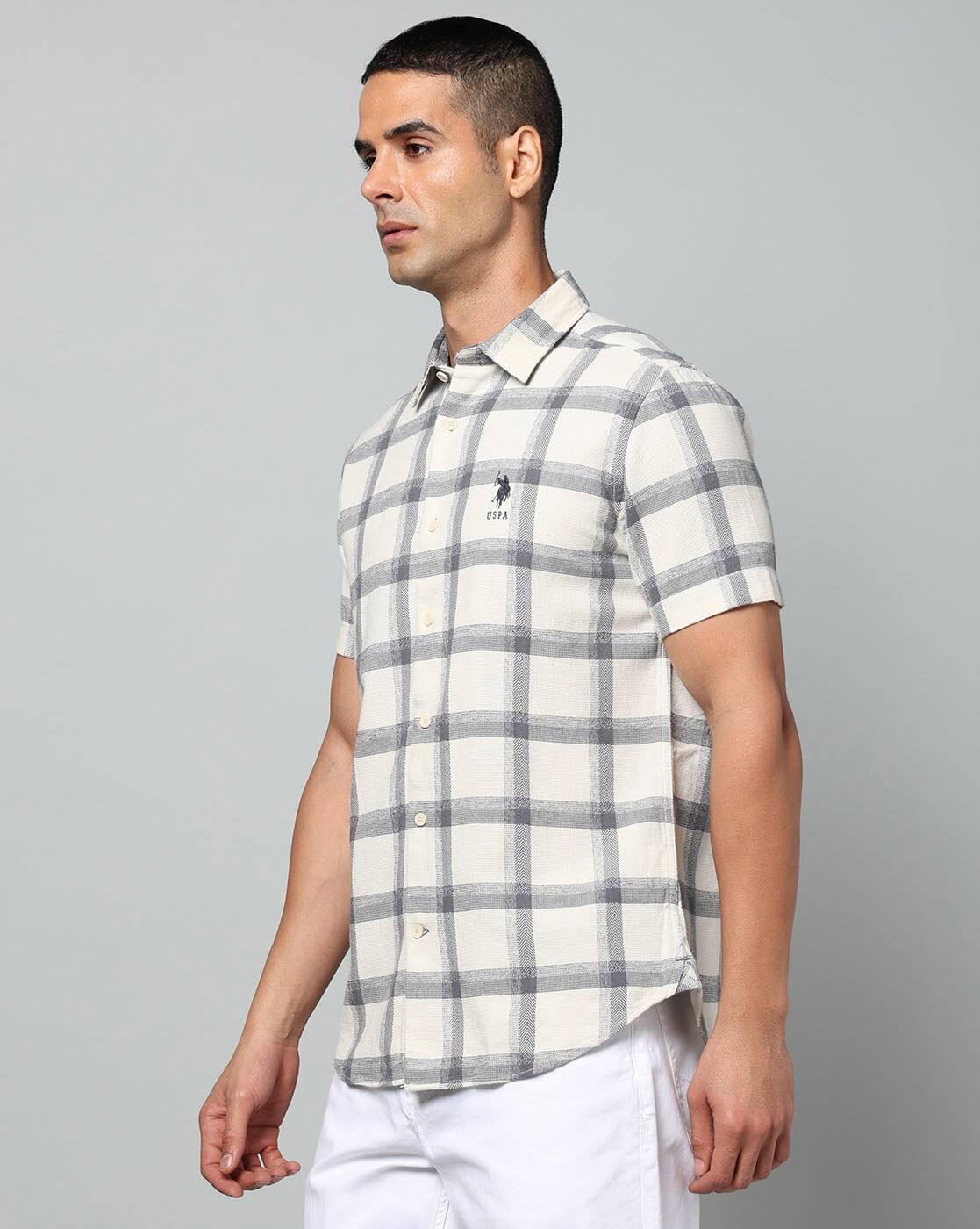 Men Checked Regular Fit Shirt