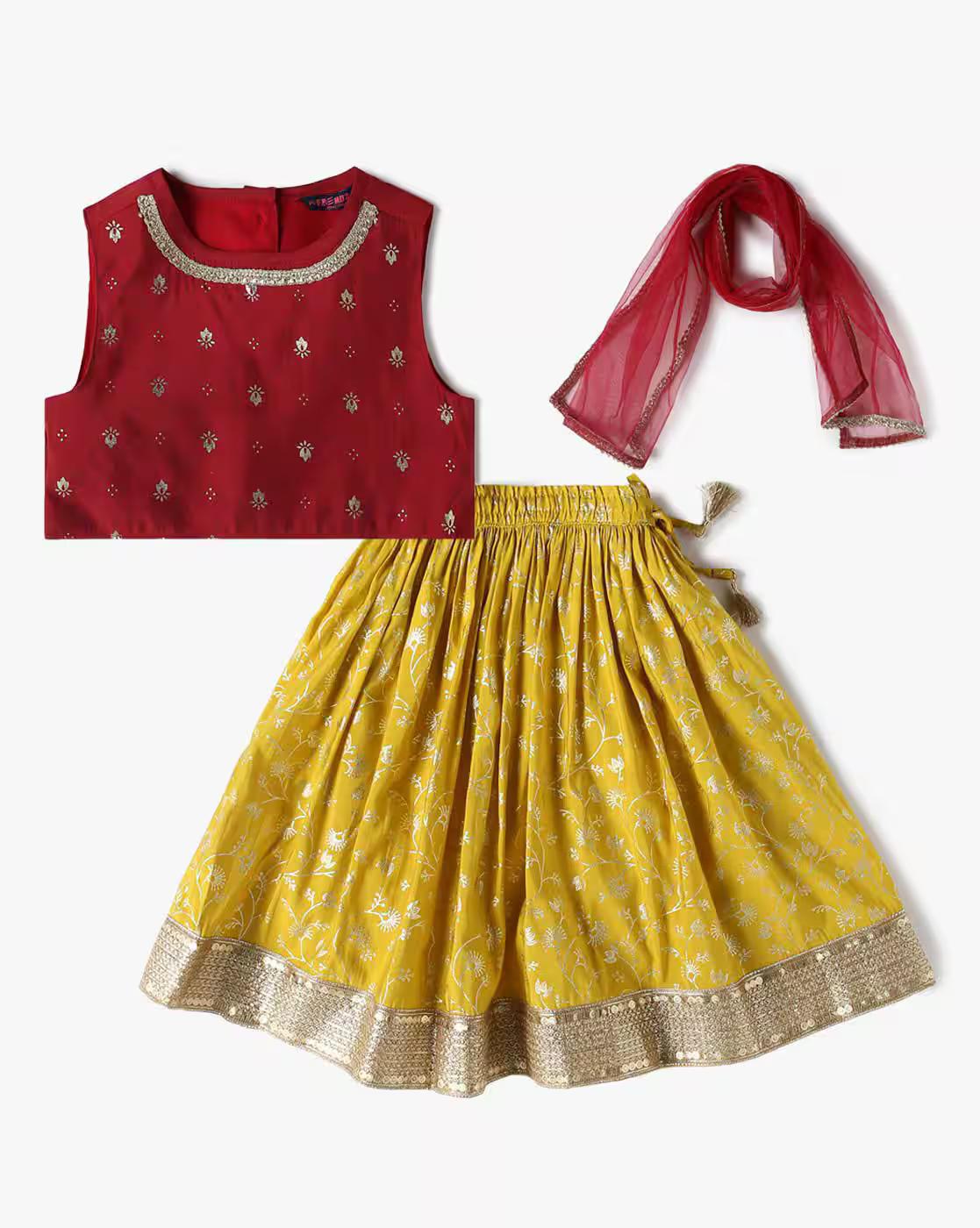 RED PST SET, RED, 6-12M
