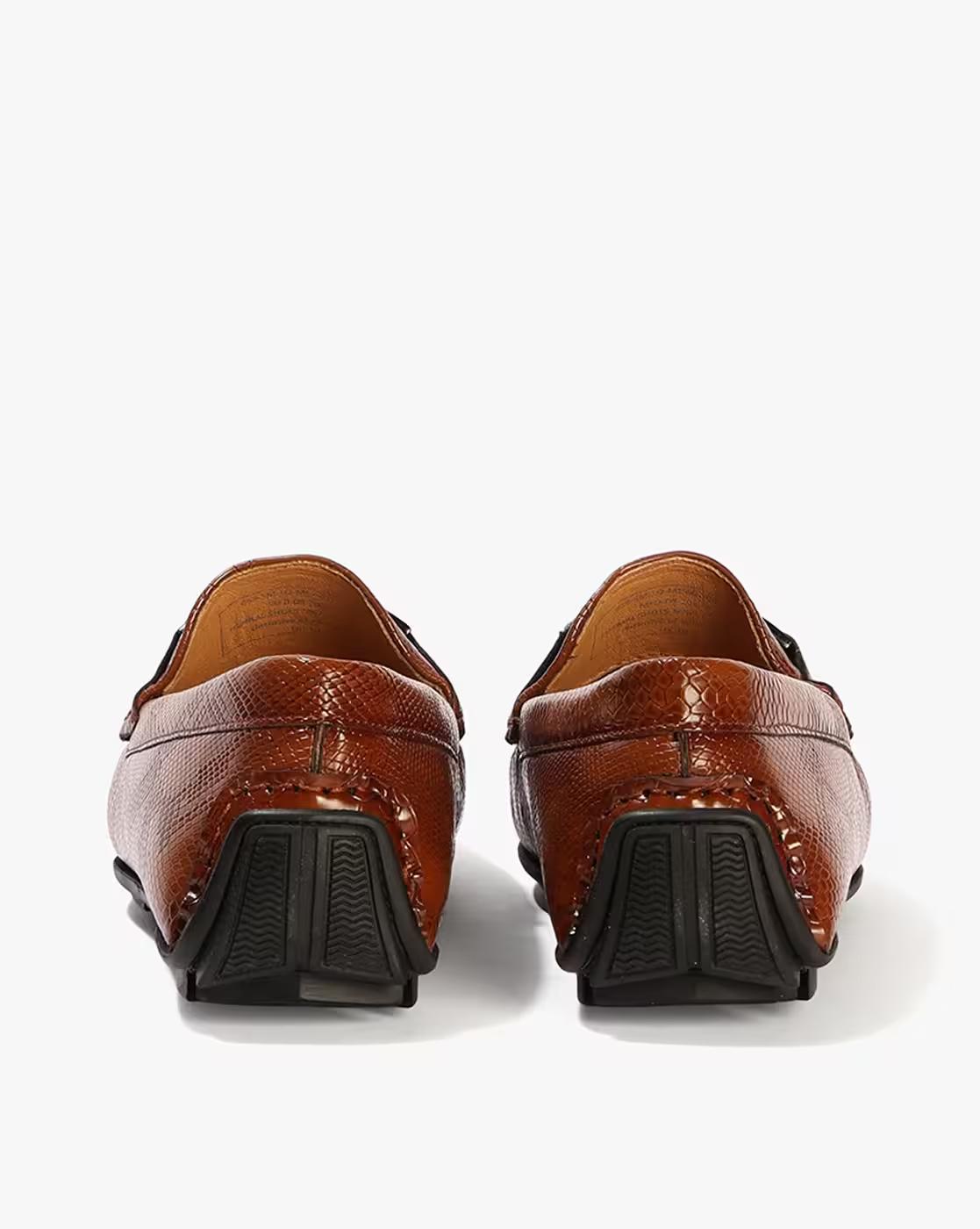 Men Round-Toe Bit Loafers