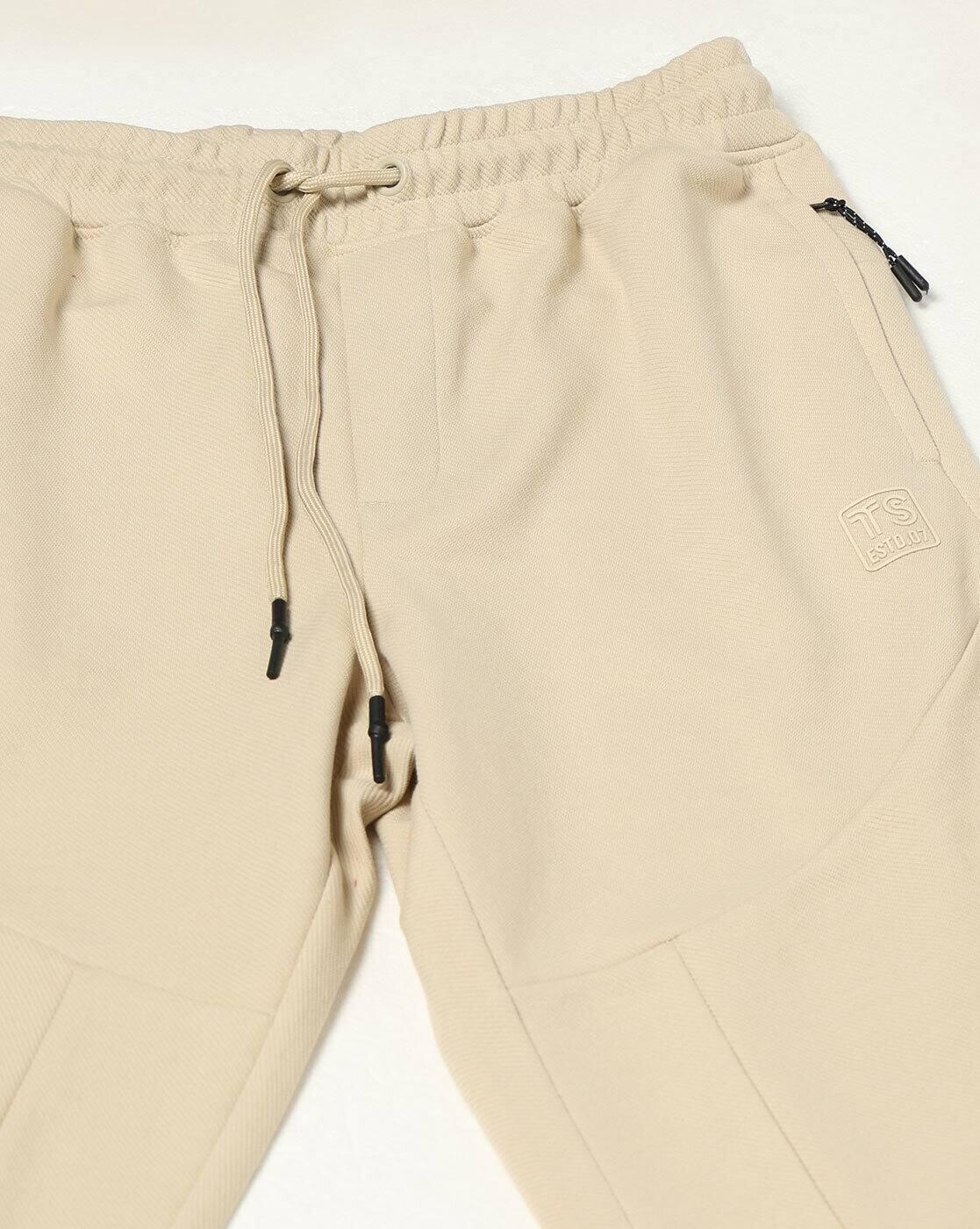SIDE POCKET CURVE PANEL TRACKP, BEIGE, M