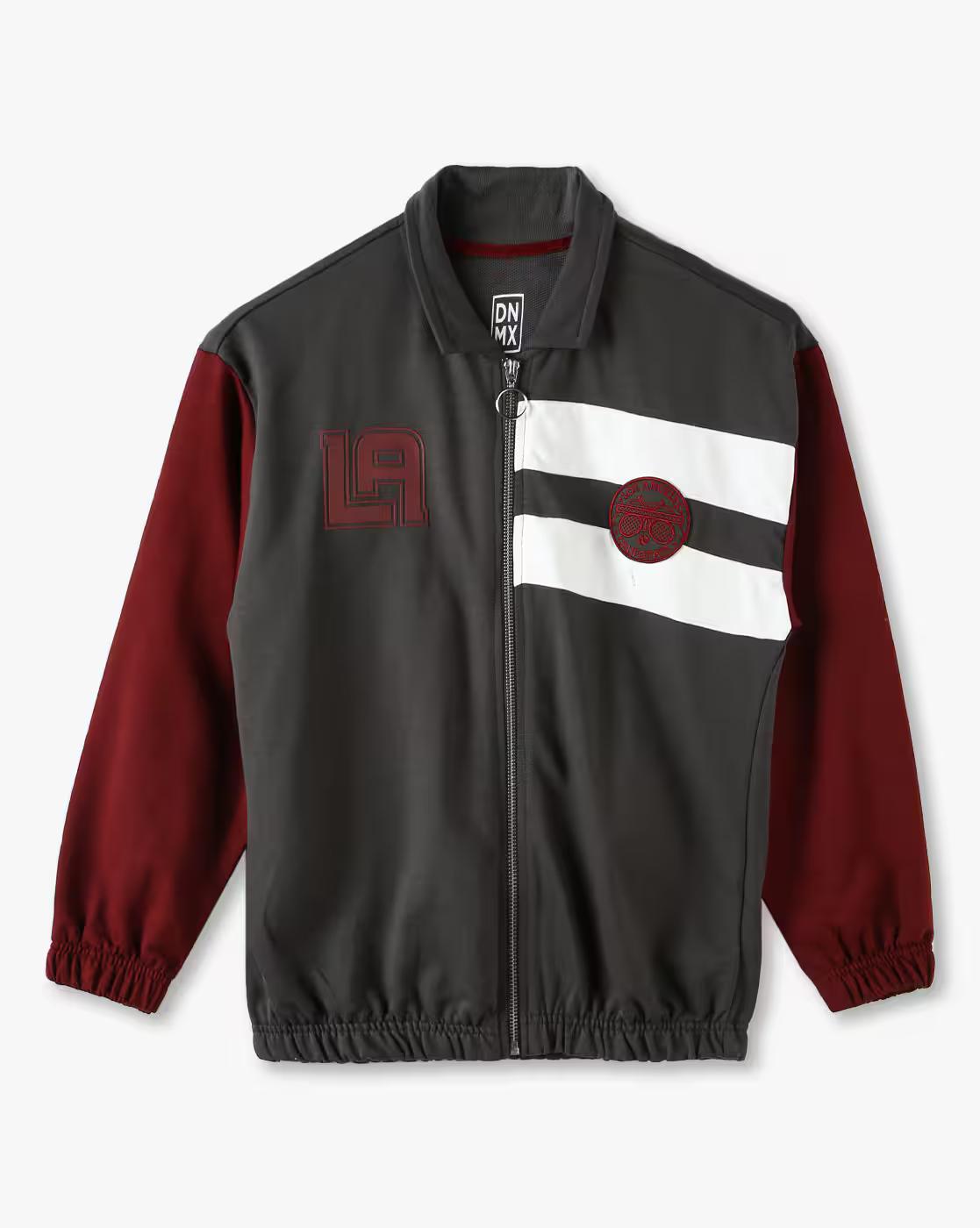 Boys Colourblock Full-Zip Collar Sweatshirt