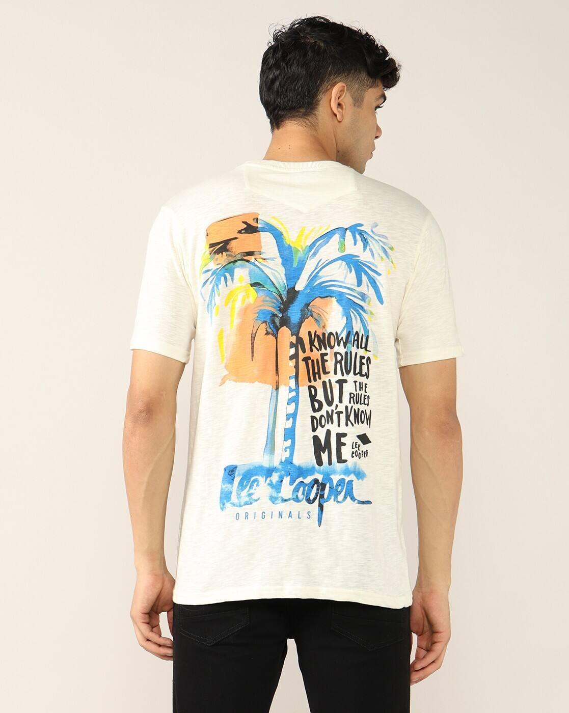 Men Heathered Regular Fit Crew-Neck t-Shirt
