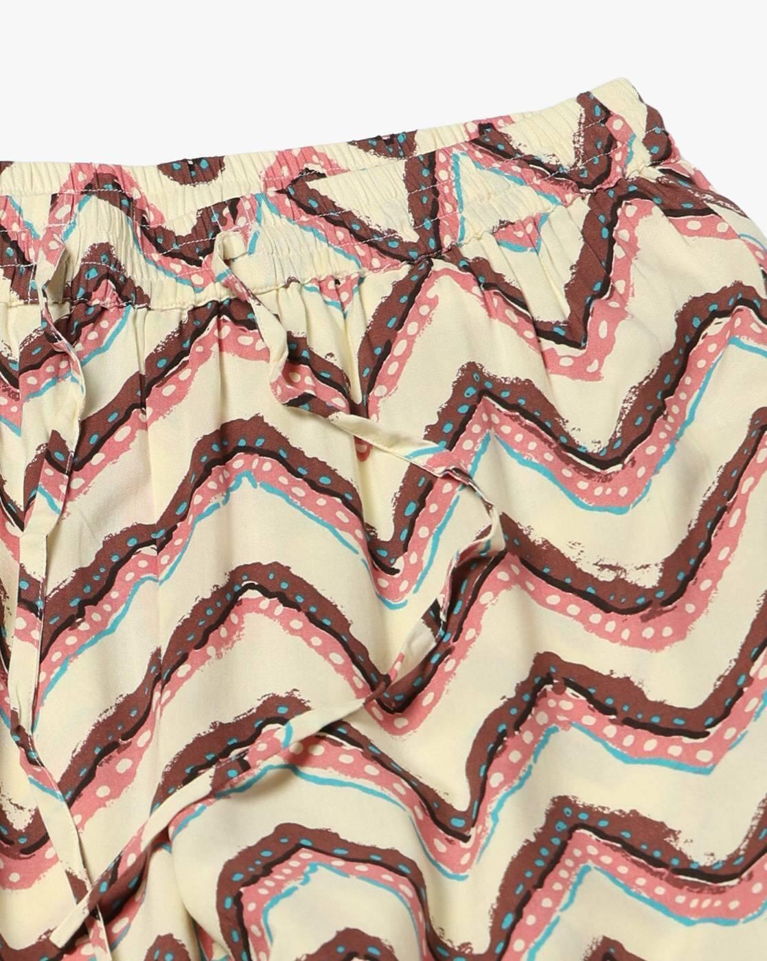 Woven Pyjama WP01, BEIGE, M