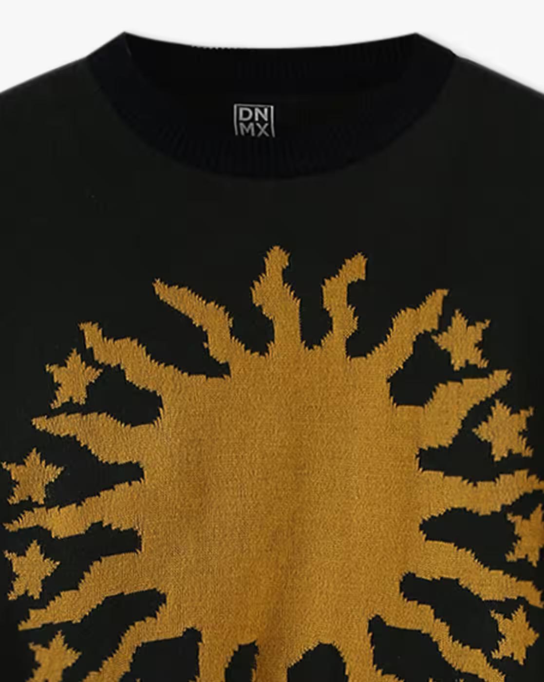 Crew Neck Sweater with Ch, GREEN, 15-16Y