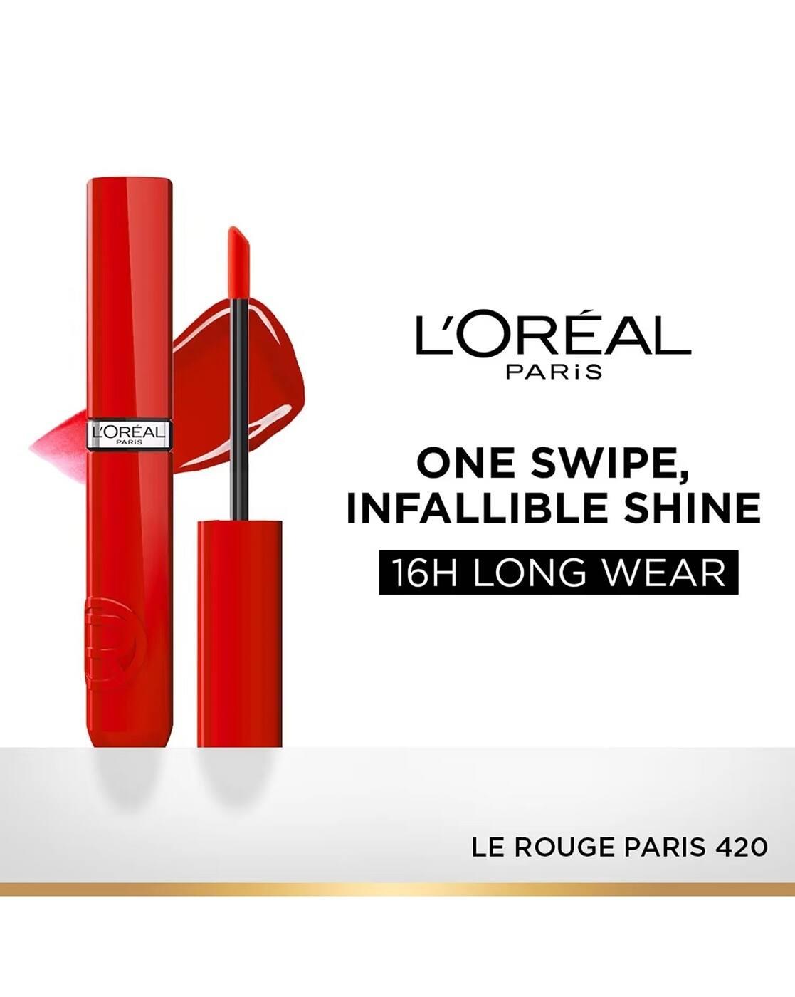 Infallible Laque Resistance Liquid Lipstick - 420 Le Rouge Paris