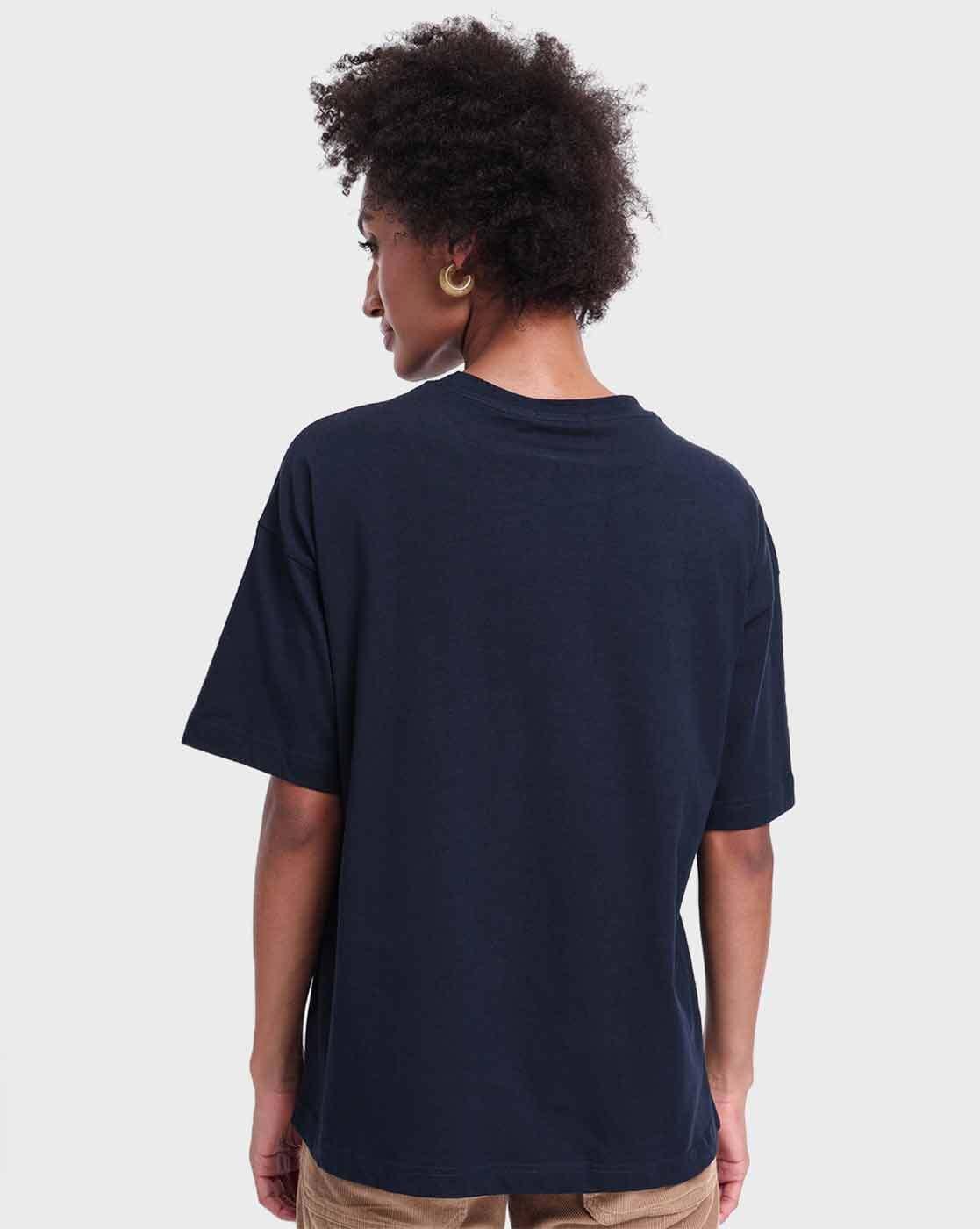 Women Graphic Print Oversized Fit T-Shirt