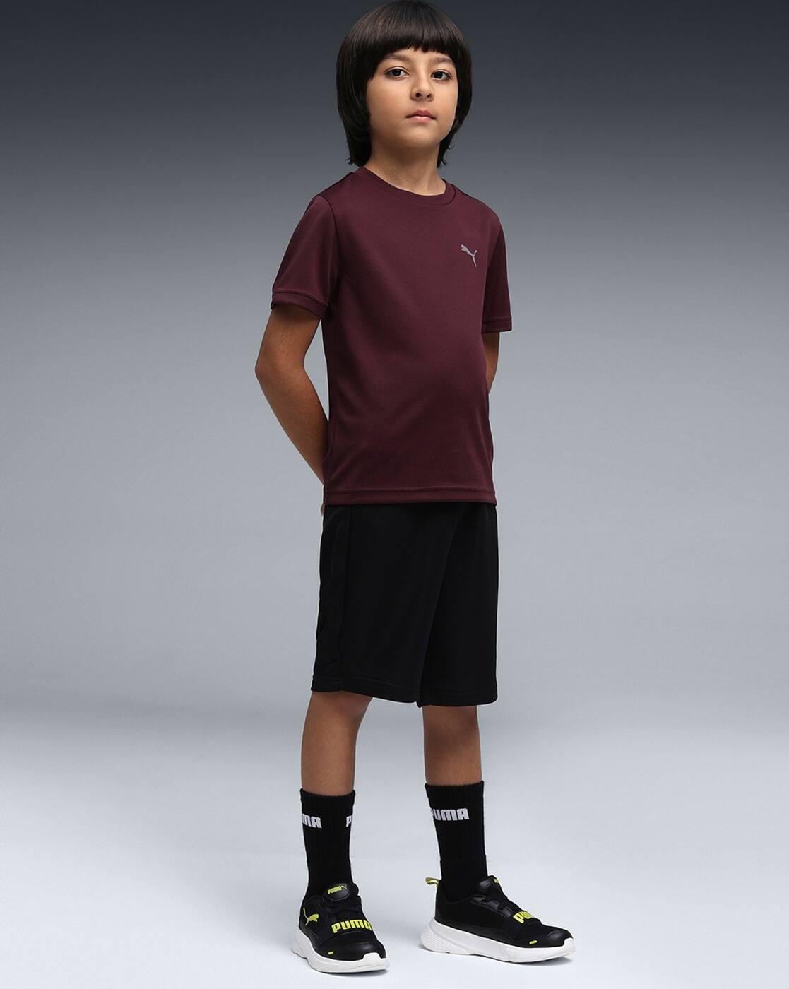Boys Sprint Sweat-Wicking Crew-Neck T-Shirt